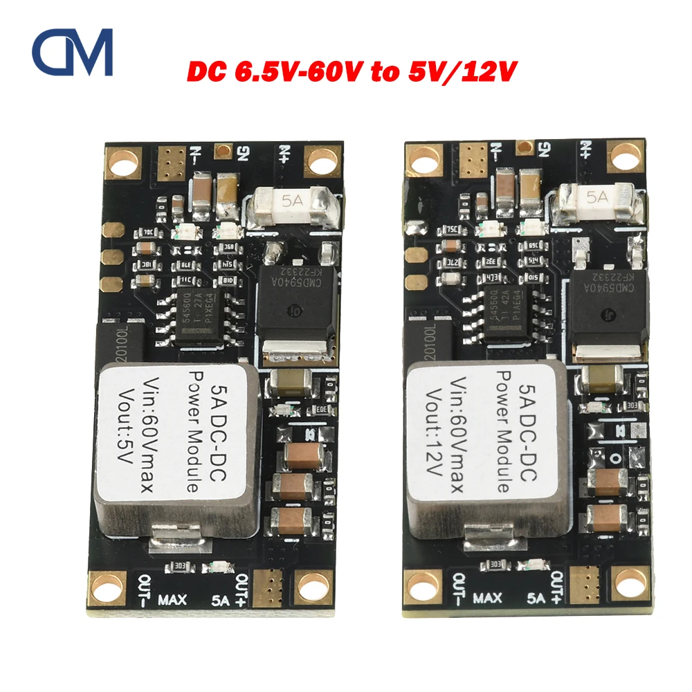 Compact Voltage Stabilizing Step-Down Module with Adjustable Output