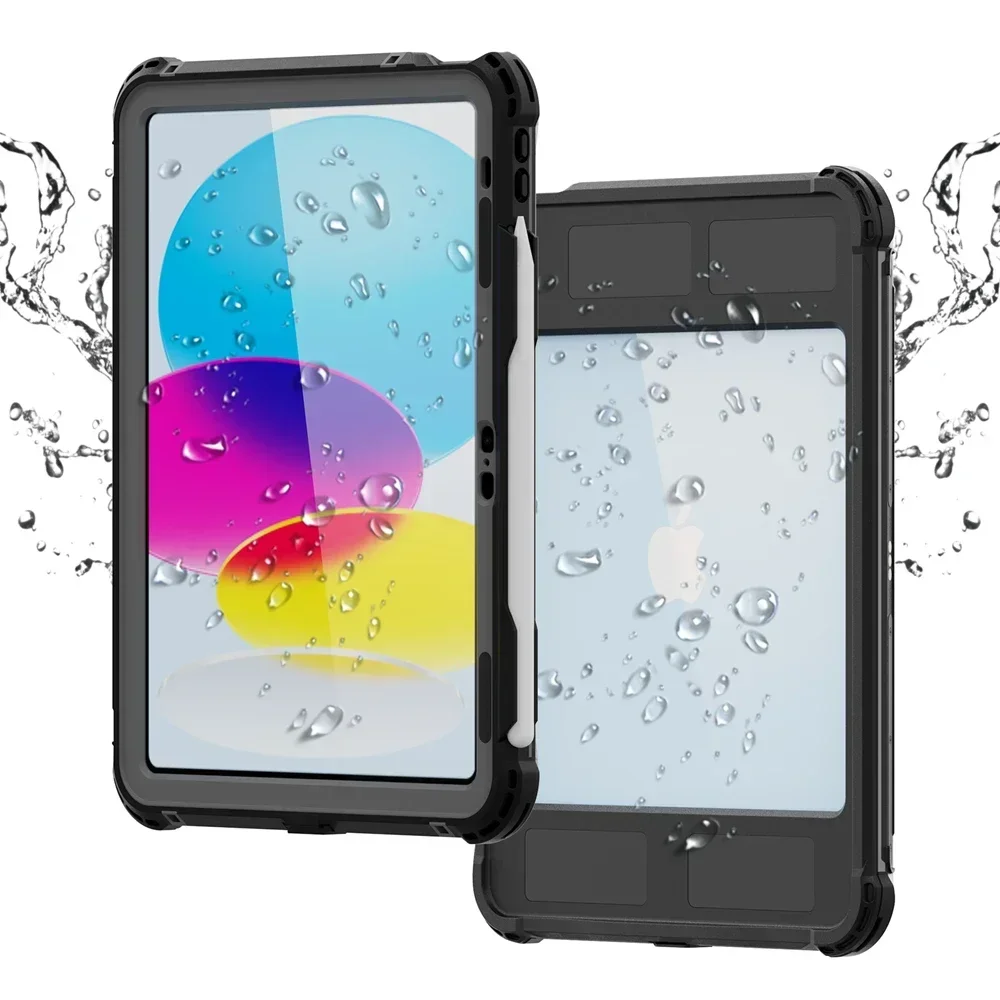 Universal Waterproof Shock-Resistant iPad Case Cover