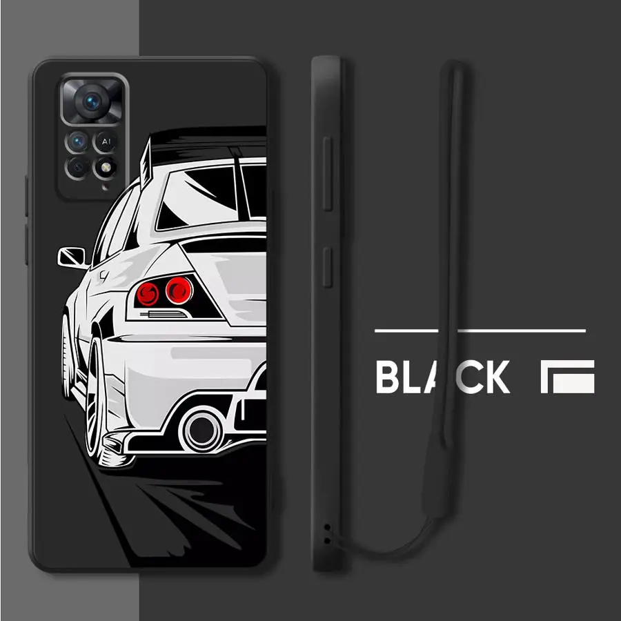 Racing Car Cool Soft Cover Phone Case