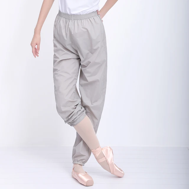 Women's Ballet Dance Pants Yoga Gymnastics Workout Loose Warm-up Trousers 4