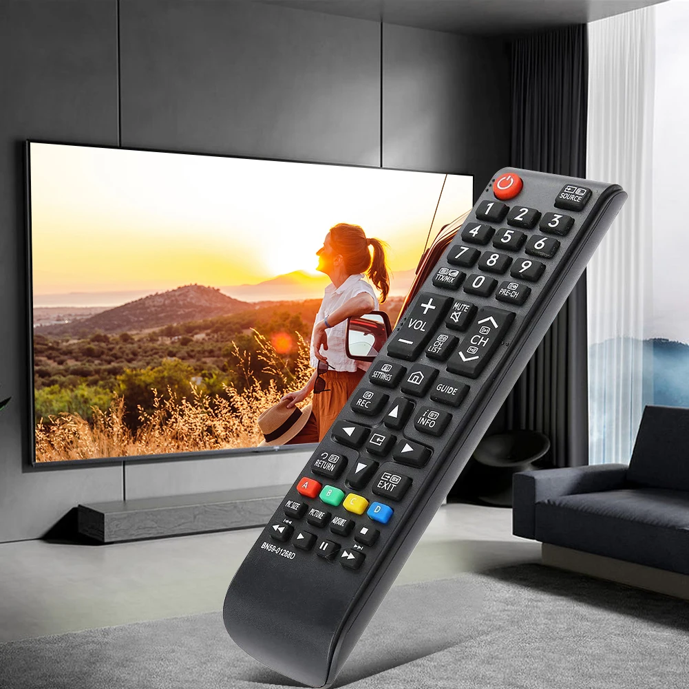 BN59-01268D Television Remote Control Comfortable Grips Smart TV Controller Battery Powered for Samsung TV UE40MU6120 UE40MU6122