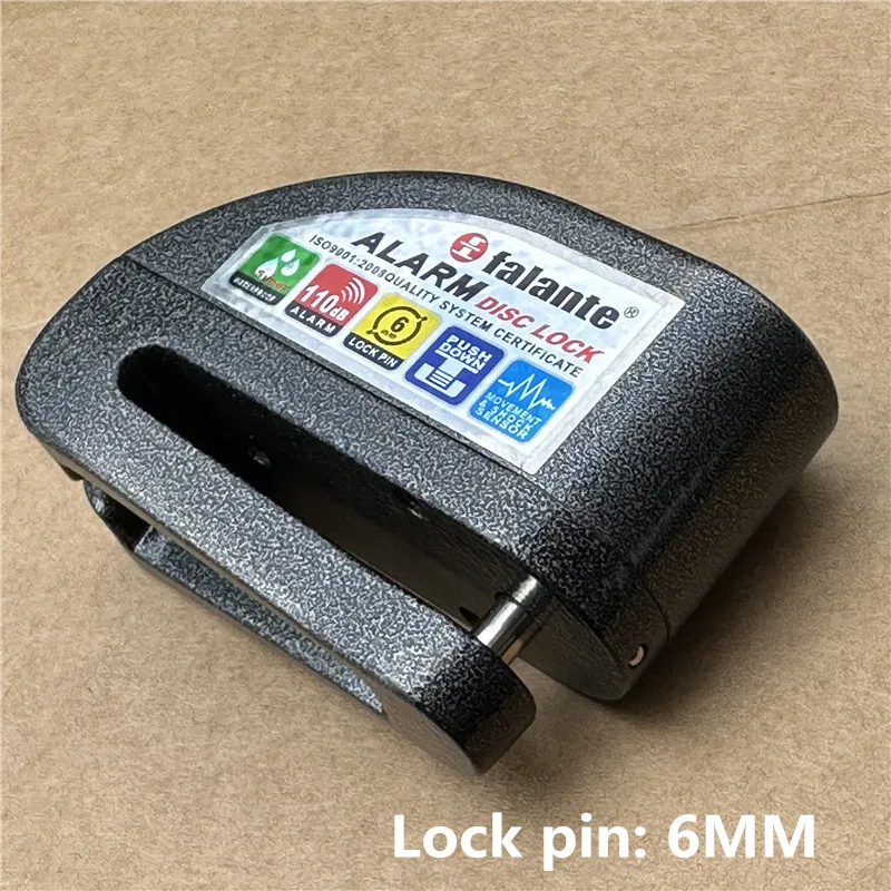 Motorcycle & Bike Disc Brake Alarm Lock 110dB 5