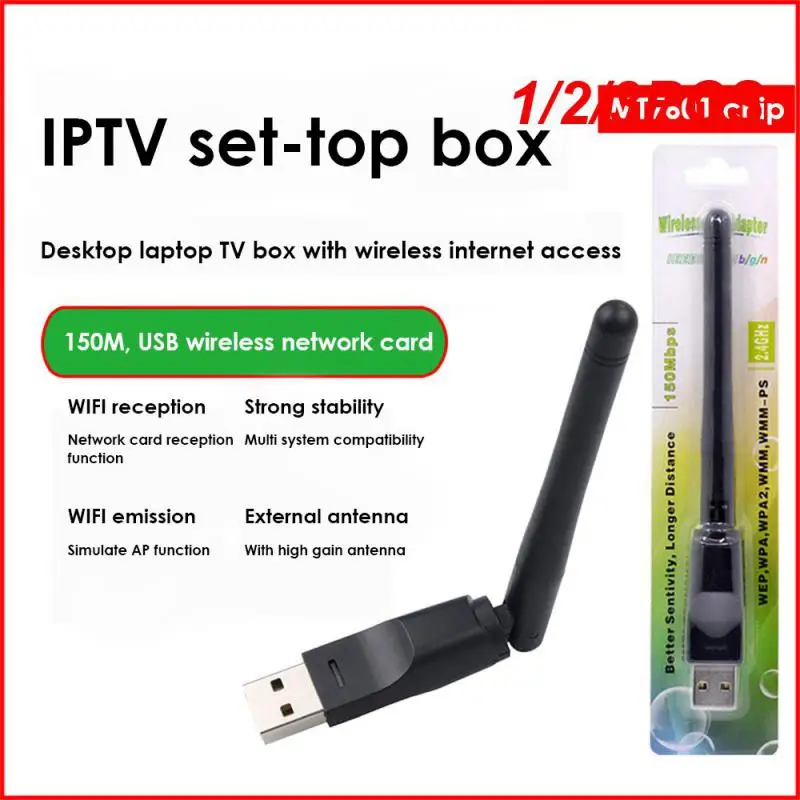 

1/2/3 шт., мини Usb Wi-Fi адаптер