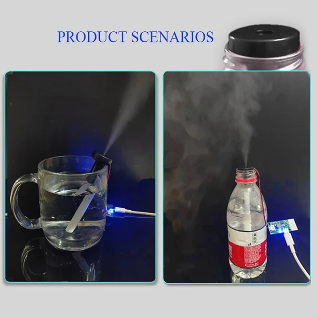 USB Mini Humidifier DIY Kits Mist Maker And Driver Circuit Board Fogger Atomizer Sheet Water Replenishment Atomization Module 5