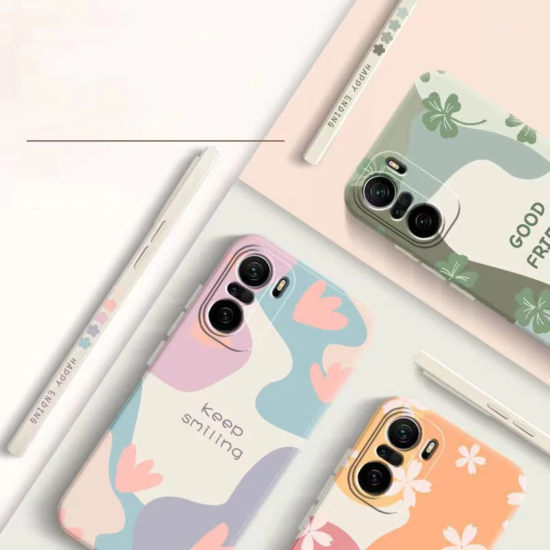 Flower Phone Case For Xiaomi Redmi Note 14 13 12 Pro Plus 5G 12S 12 11S 11 10S Redmi 13C Shockproof Matte Soft Silicone Cover phone waterproof case phone case phone protector cover leather phone case