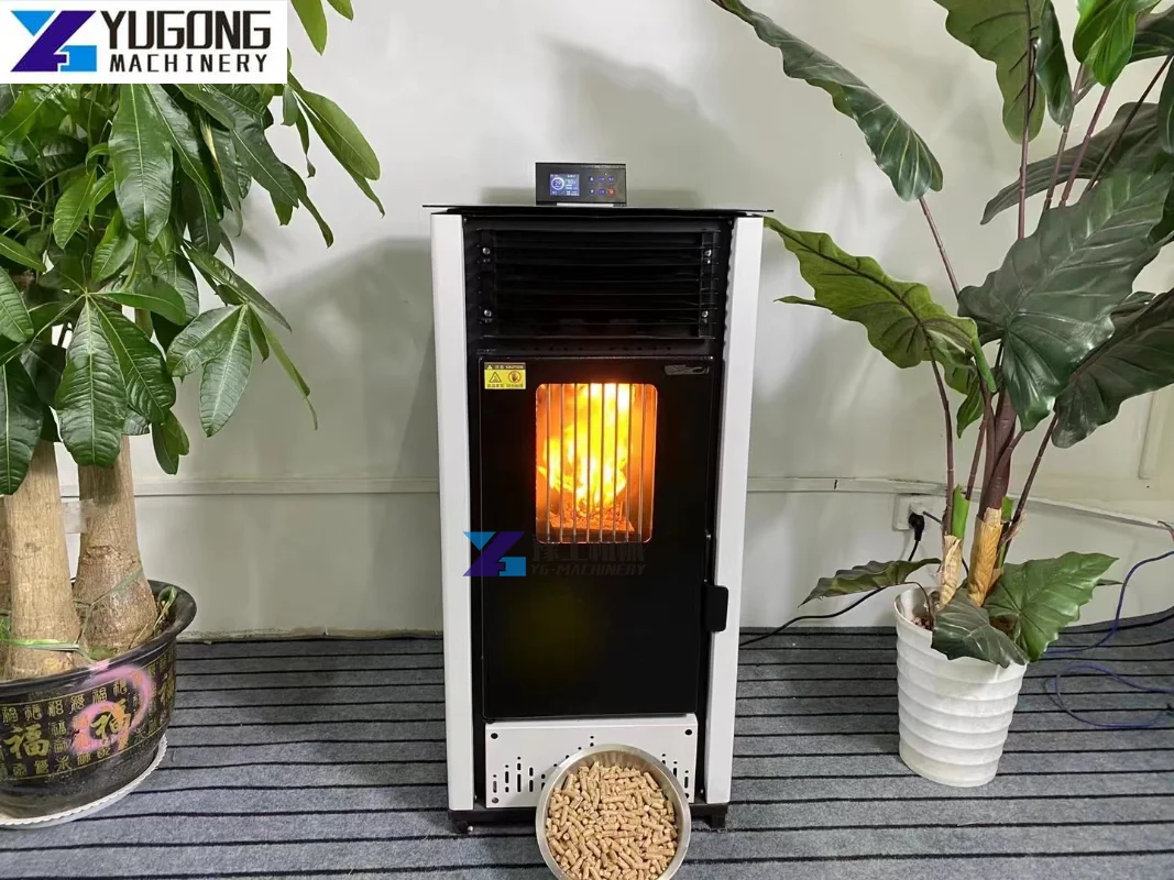 High Quality Modern Automatic Feeding Wood Burn Pellet Fireplace Biomass  Heating Stove - AliExpress