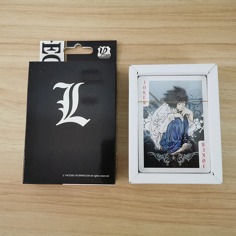 54 Pcs/box Anime Death Note Poker Cards 