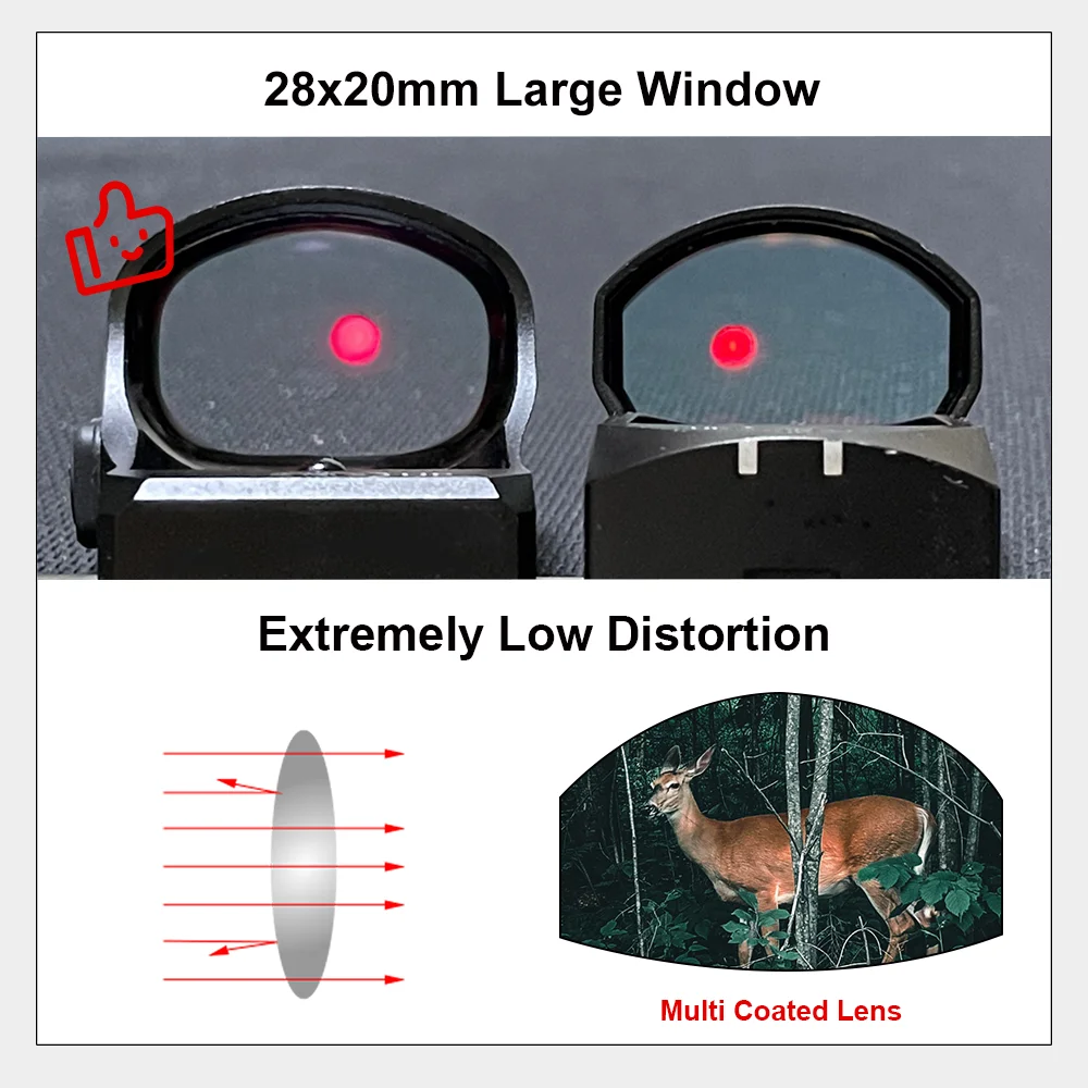 Red Dot Sight for GLOCK and AR15