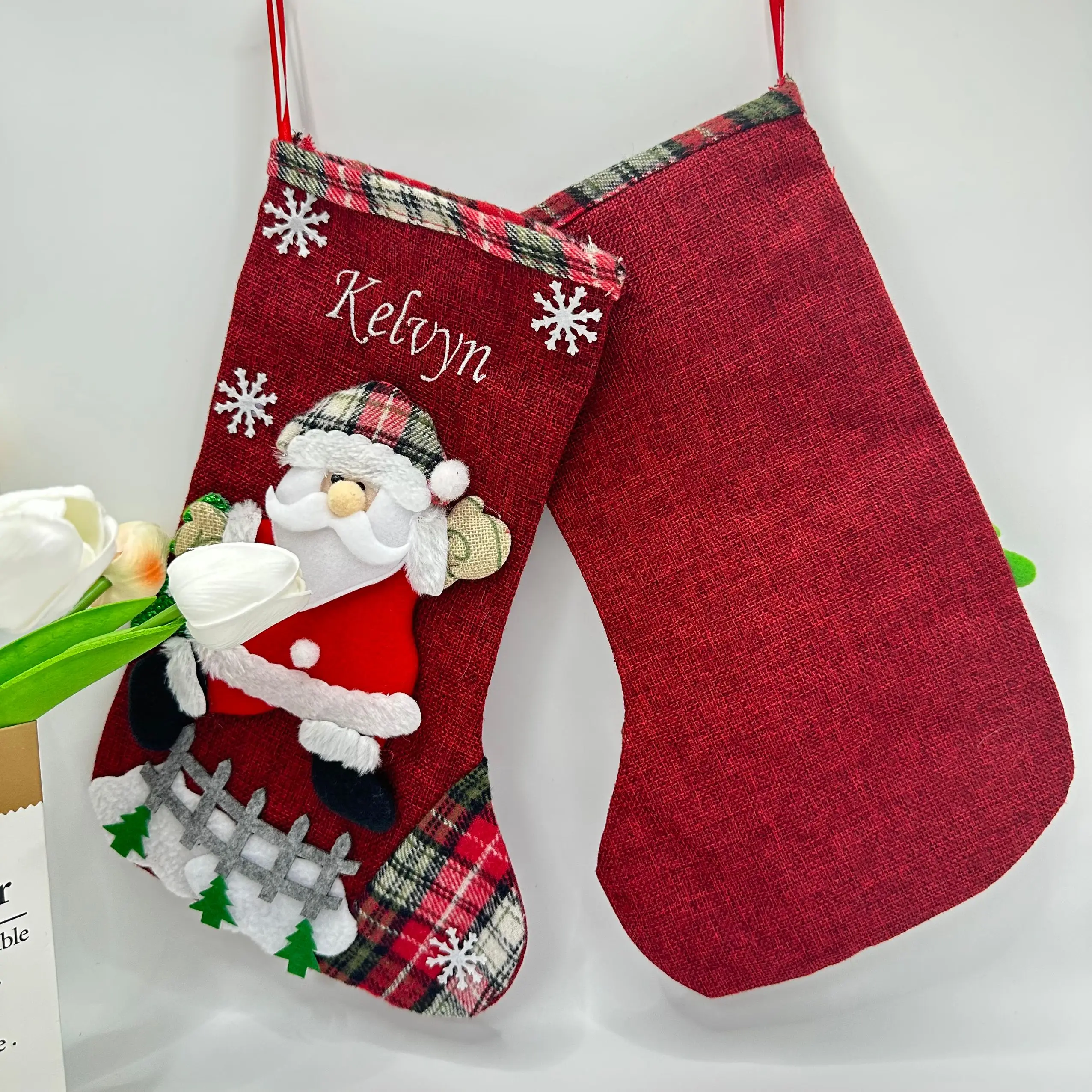 Christmas Stockings Name Tags  Personalized Stockings Christmas -  Christmas - Aliexpress