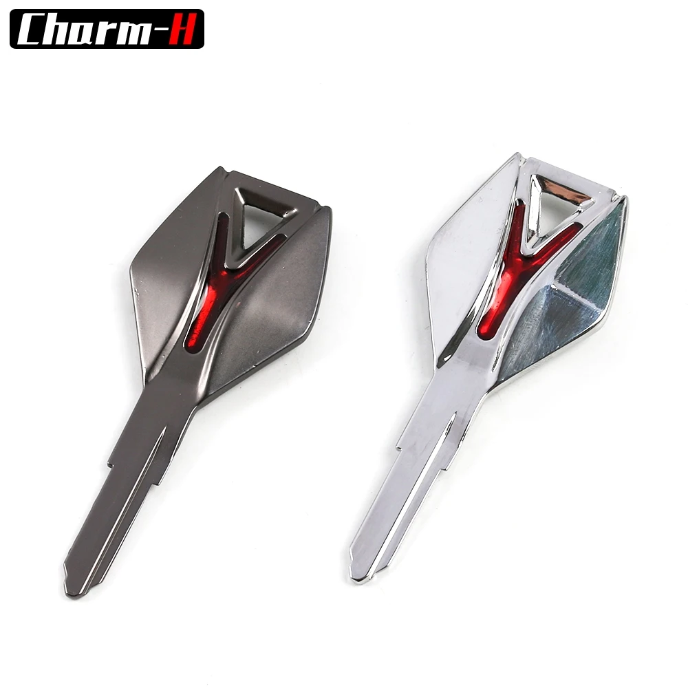 1 Piece Alloy Key Blank for Ducati Motorcycle Universal Key Embryo 821 848 939S 1200 Car Spare Handle (all-in-one-shaped)