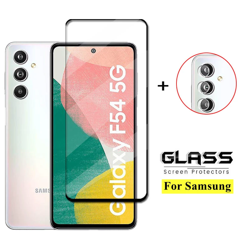 

Full Cover Glass For Samsung Galaxy F54 Tempered Glass Samsung Galaxy F54 Screen Protector Phone Lens Film For Samsung F54