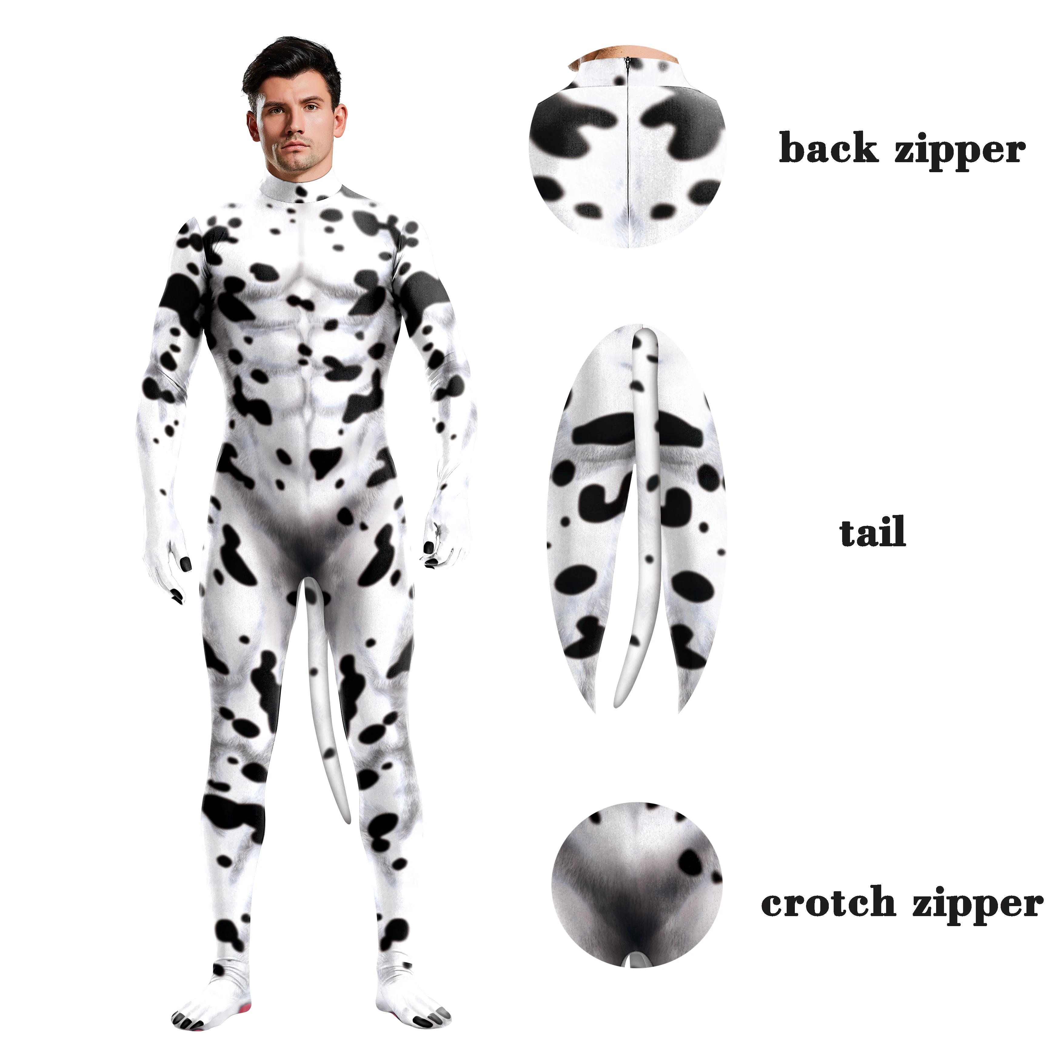 Halloween Cosplay Costumes Animal Catsuits Adult Unisex