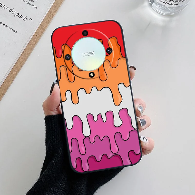 Chic Black TPU Silicone Case - Stylish Soft Cover