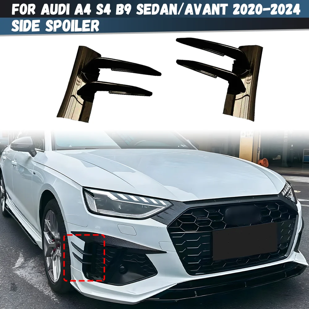 Audi A4 S4 B9 B9.5 & Avant 2017-2024 車に適合 ABTスタイル サイド