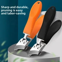 Special Anti-splash Nail Clippers Large Size ABS Toenail Cutter Diagonal Pliers Manicure Tools Household nails art tool 1