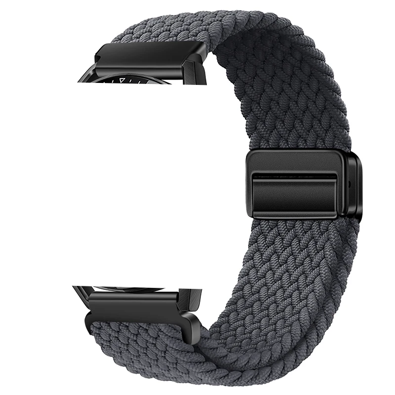 Woven Magnetic Buckle Nylon Wristband Strap