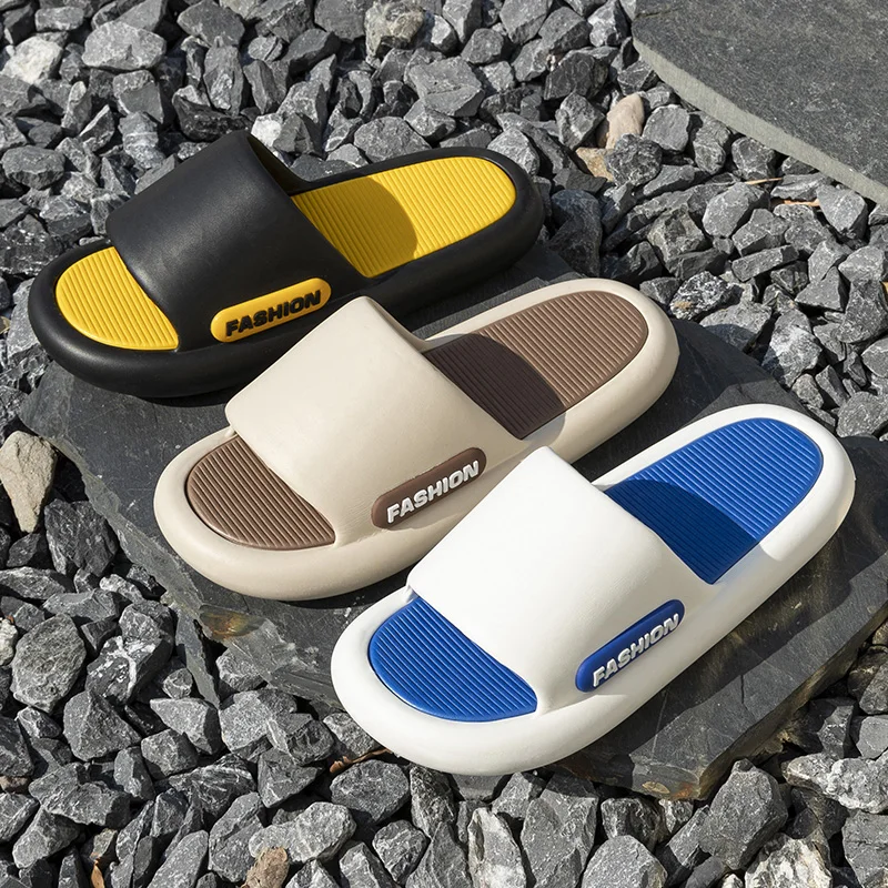 

2024 High Quality Outdoor Home Cool Slippers for Men and Women Soft Unisex Beach Casual Shoes Light EVA Sandals Outdoor