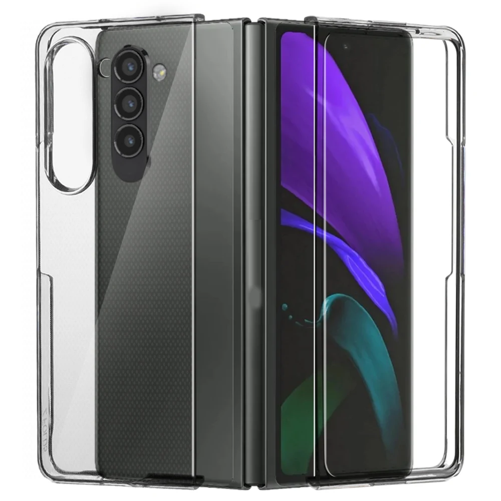 Ultra Thin Shockproof Protective Clear Bumper Case - Hard PC Cover