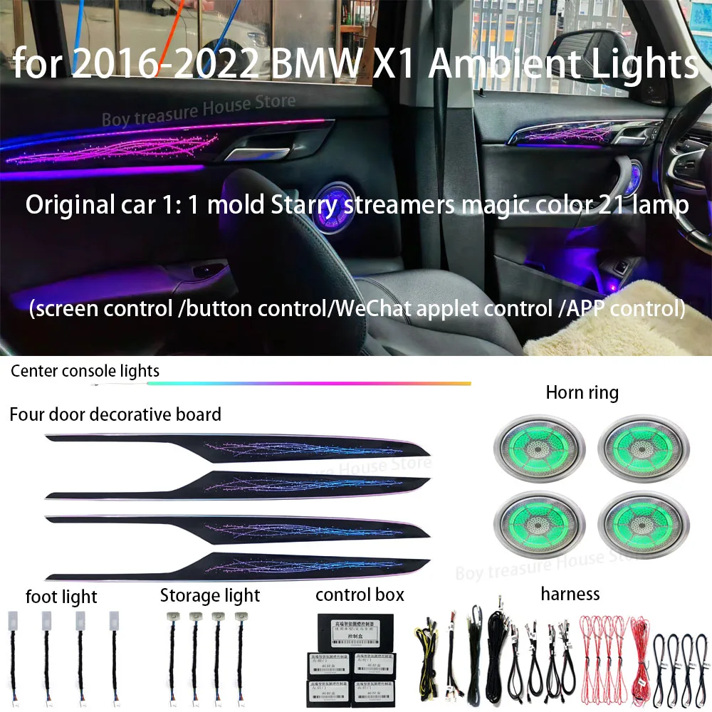 car-atmosphere-light-For-2016-2022-BMW-X1-mold-LED-decorative-light ...