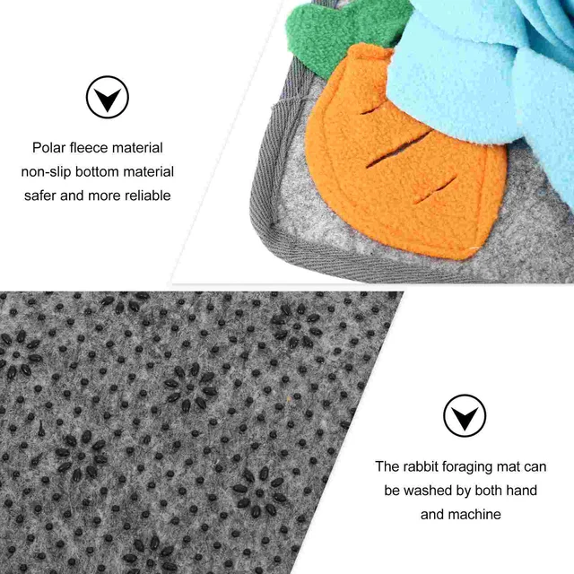 Mat Foraging Rabbit Snuffle Bunny For Feeding Dogs Pad Dog Sniffing Pet