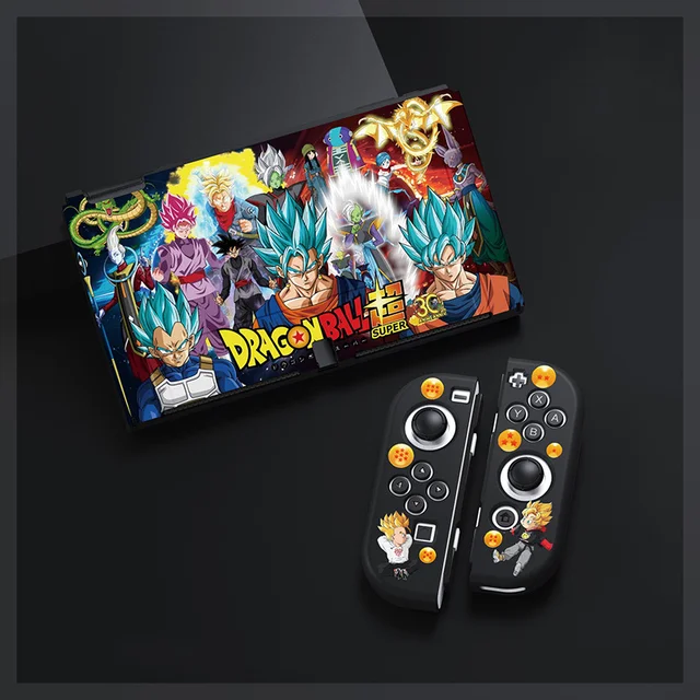 Dragon Ball One Piece Soft Shell Protective Case for Nintendo Switch OLED Shell Anti-vibration Protective Case Accessories Gifts 1