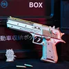 MY Desert Eagle 3D jigsaw puzzle wooden block model simulation rubber band Toy Gun Children Boys 4