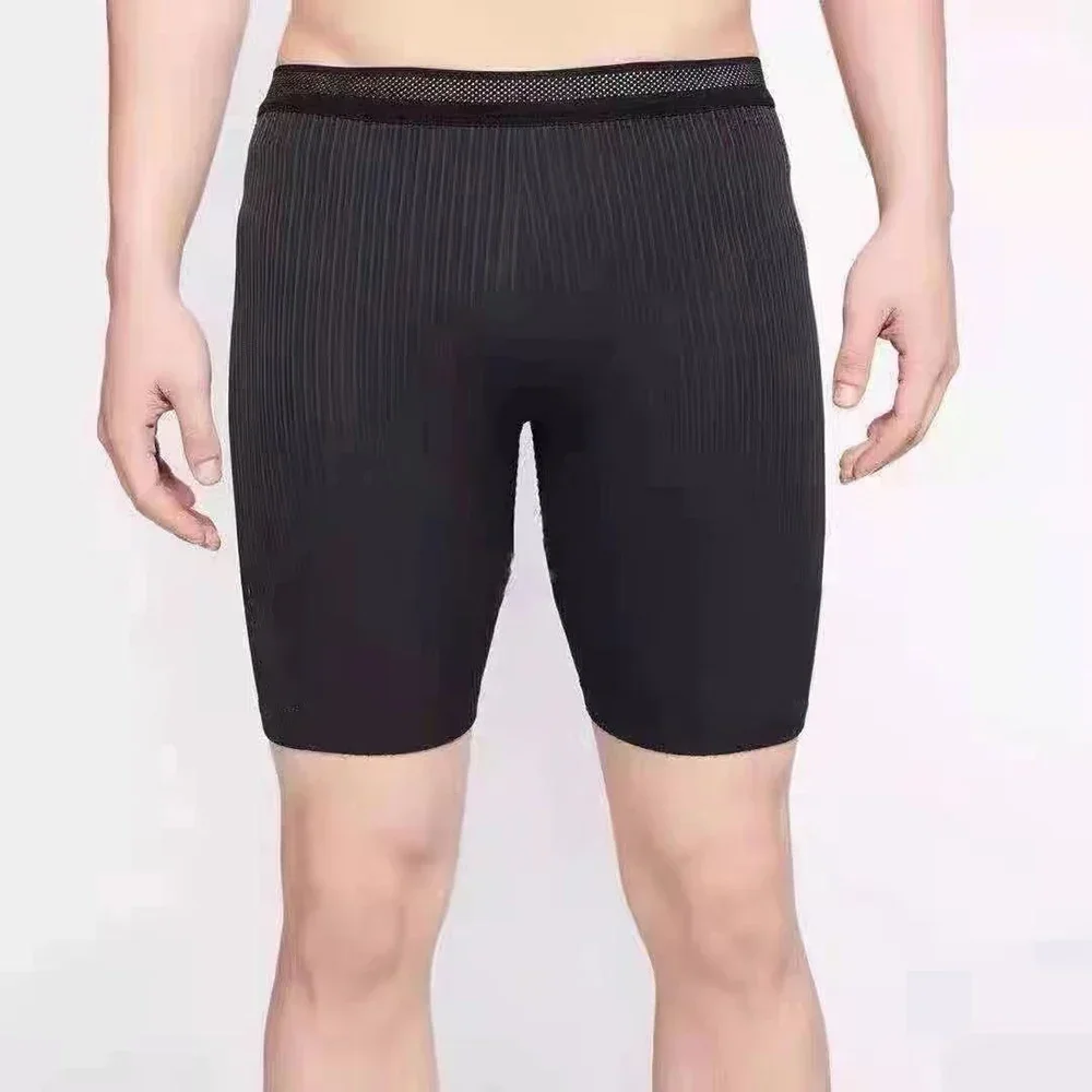 Running Sportswear Men's Sports Lycra Running Man Tights Trousers Leggings Pants Gym Fitness Shorts Male Marathon 3