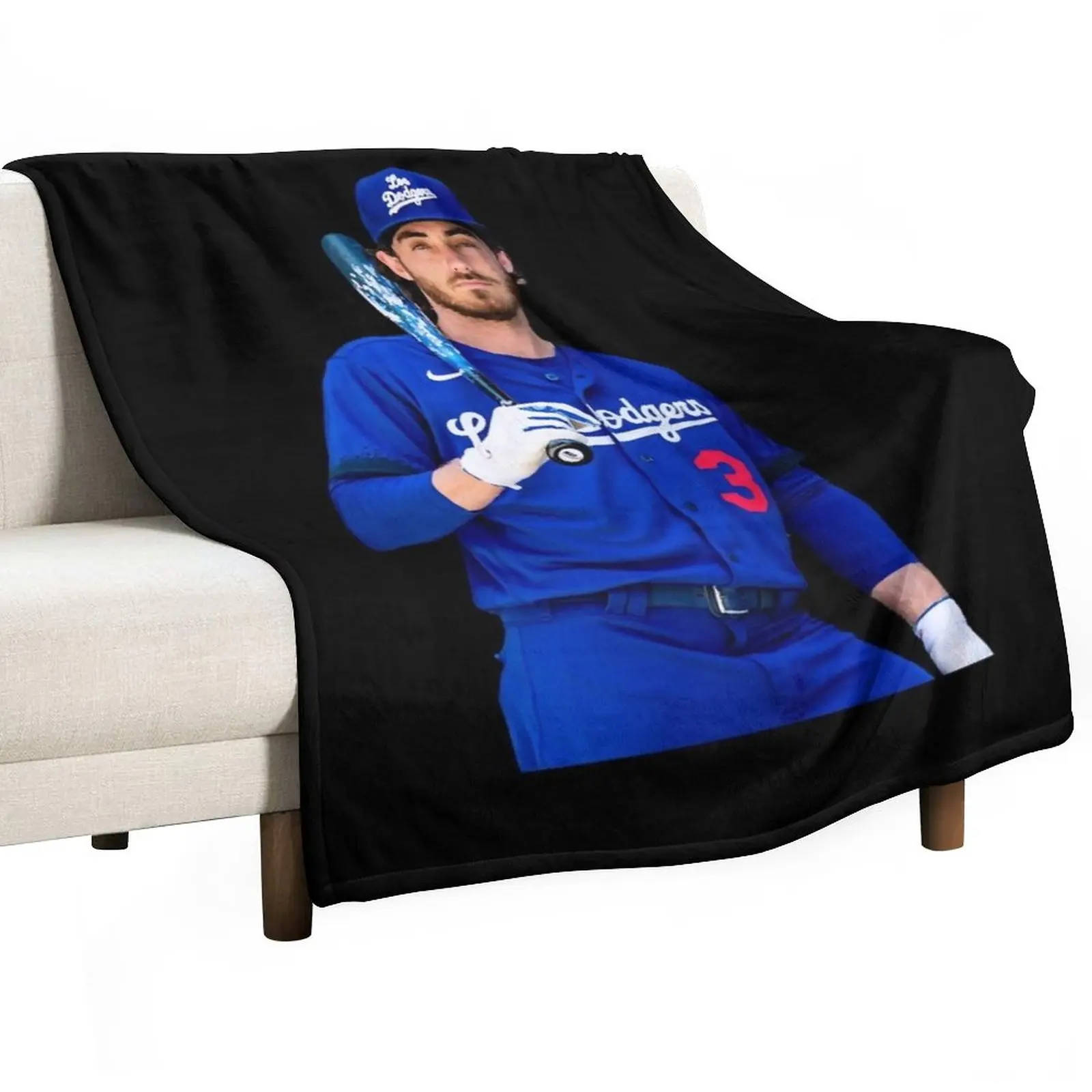 

Lover Gifts Cody Bellinger Gift For Movie Fans Throw Blanket Soft Plush Plaid wednesday Sofa Blankets Bed linens