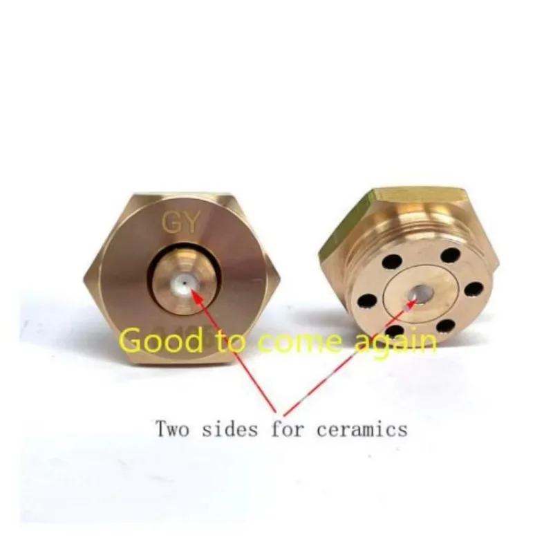 EDM Parts Ceramic Molybdenum Wire Guider 0.192mm Ruby Water Nozzle Cooling Plate With Panel for Medium Speed Wire Cut Machine