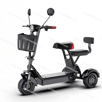 Scooter per anziani, triciclo elettrico, piccola auto a batteria, scooter elettrico per anziani per uso domestico