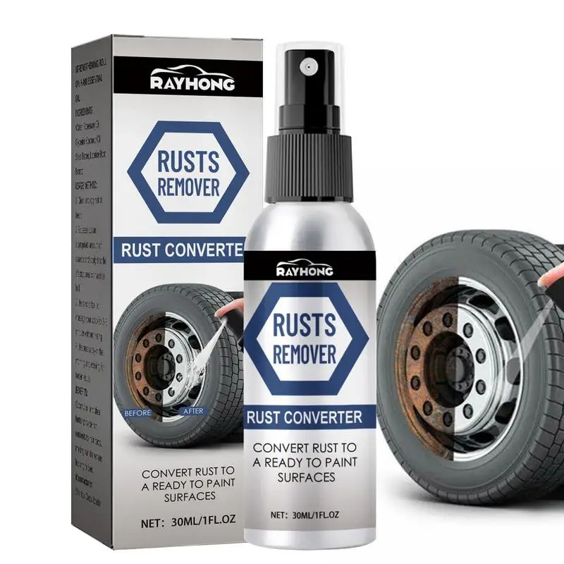 

Rust Stain Remover for Cars Multipurpose Metal Cleaner to Dissolve Rust1 Fl Oz Solution for Car Detailing Rust Removal