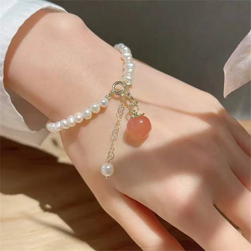 2022 Fashion Boutique Bracelet Jewellery High Grade pearl Bracelet&Bangle For Women pearl Jewellery Pulseira Chinese Style