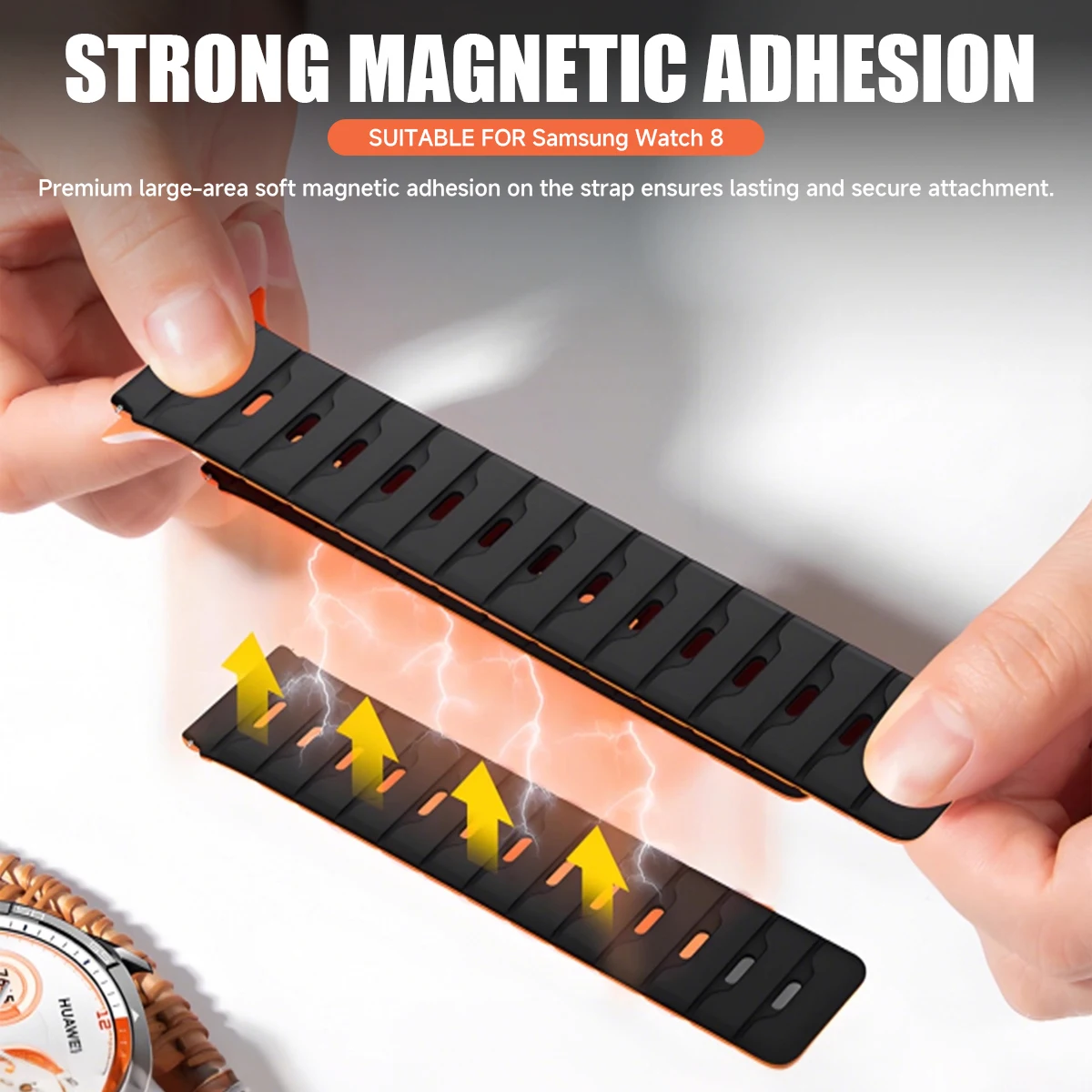 Sleek Magnetic Bracelet Strap
