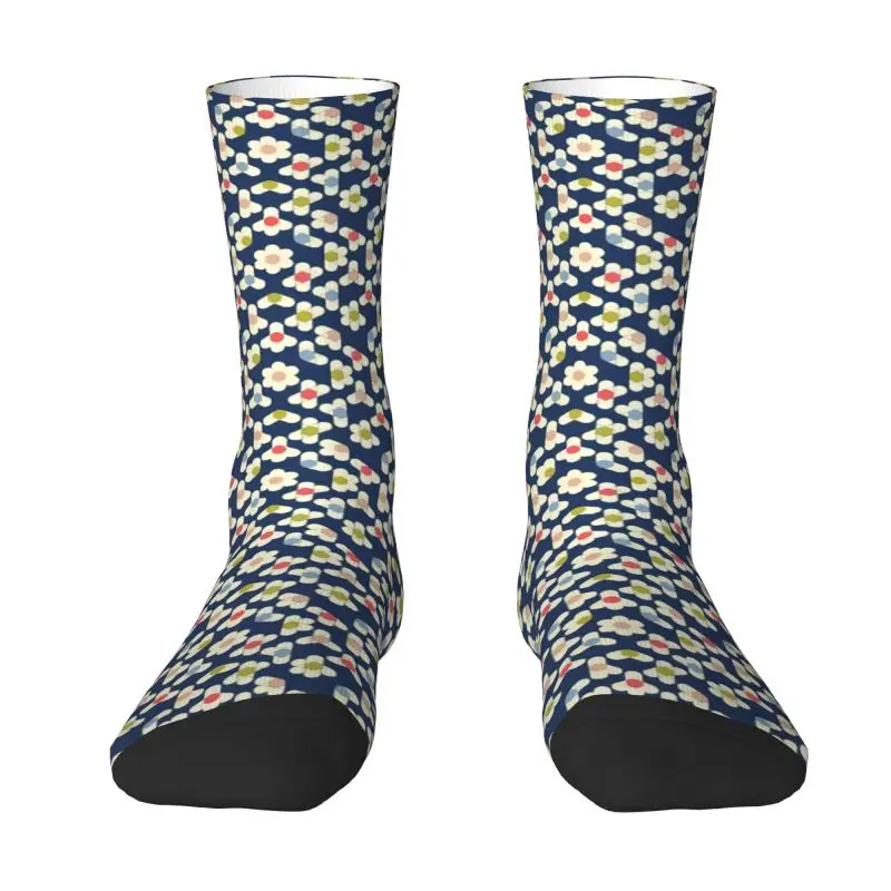 Kawaii Men He Loves Me Mirtillo Dress Socks Unisex Breathbale Warm 3D Print Orla Kiely Crew Socks