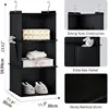 3/4/5/6Layers Hanging Wardrobe Organizer And Closet Storage Shelves For Wardrobe, Nursery, Baby Clothes Organization And Storage 6