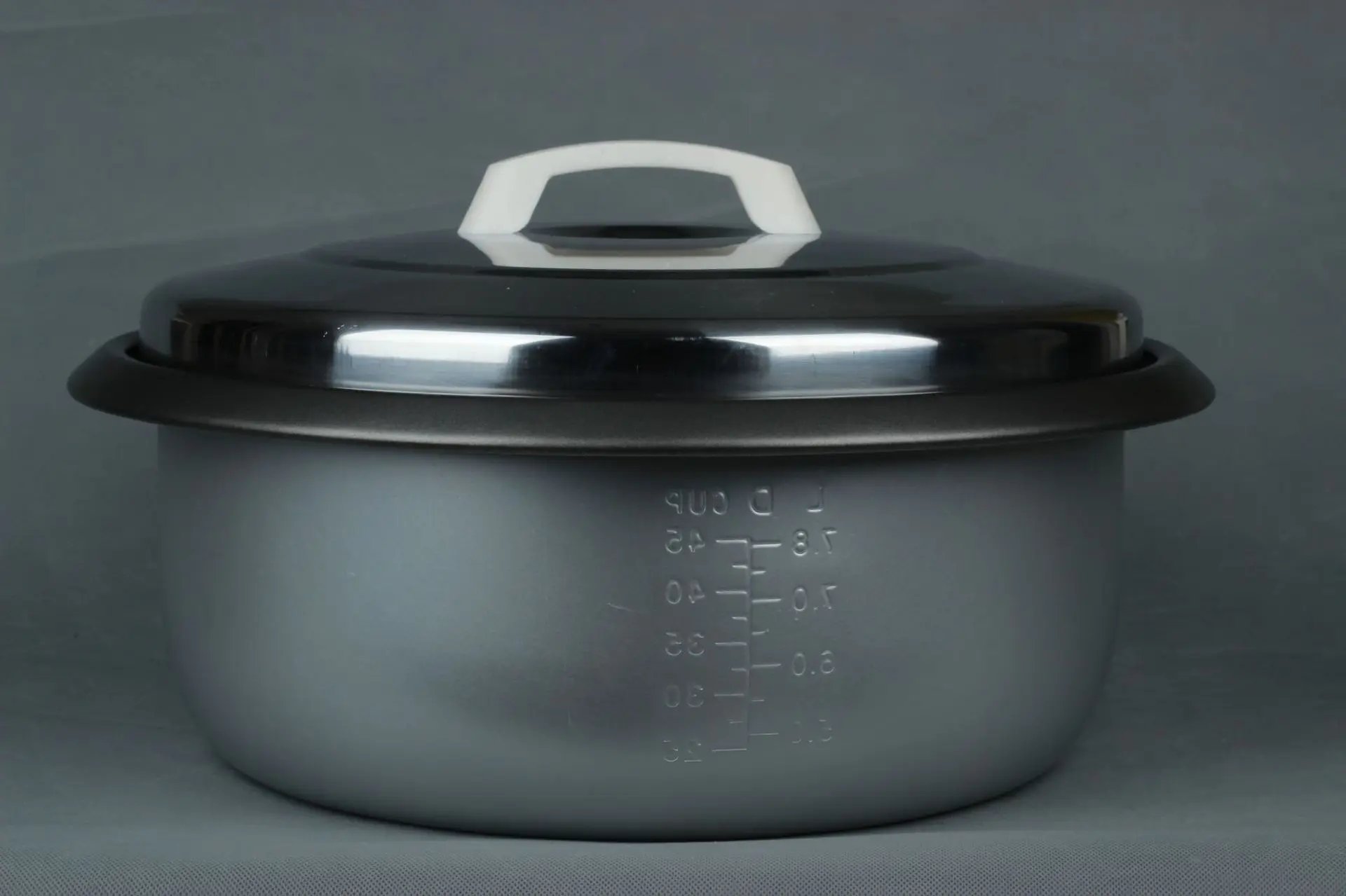 Rice Cooker/Warmer, 30 Cup, Silver, Non-Stick, Thunder Group SEJ50000T