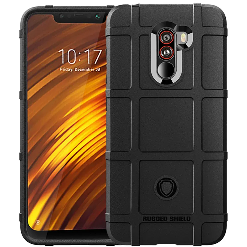 Heavy Duty Shockproof Armor Case - Soft Silicone Back Cover