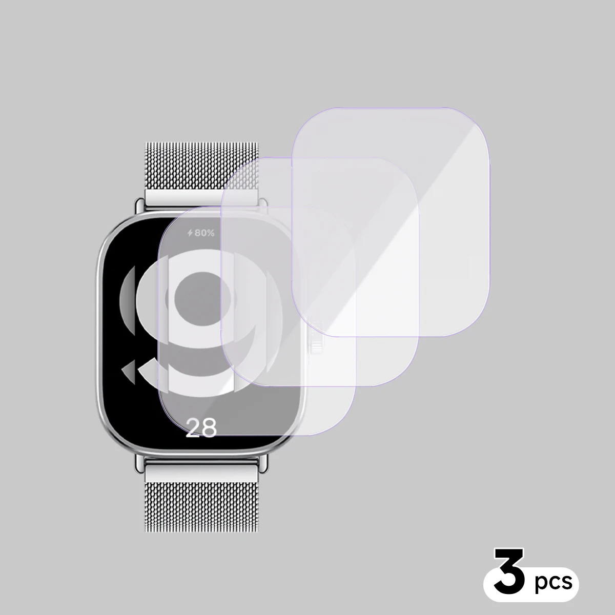 Hydrogel Waterproof Screen Protector for Smartwatches – Available in 1-5 PCS Pack