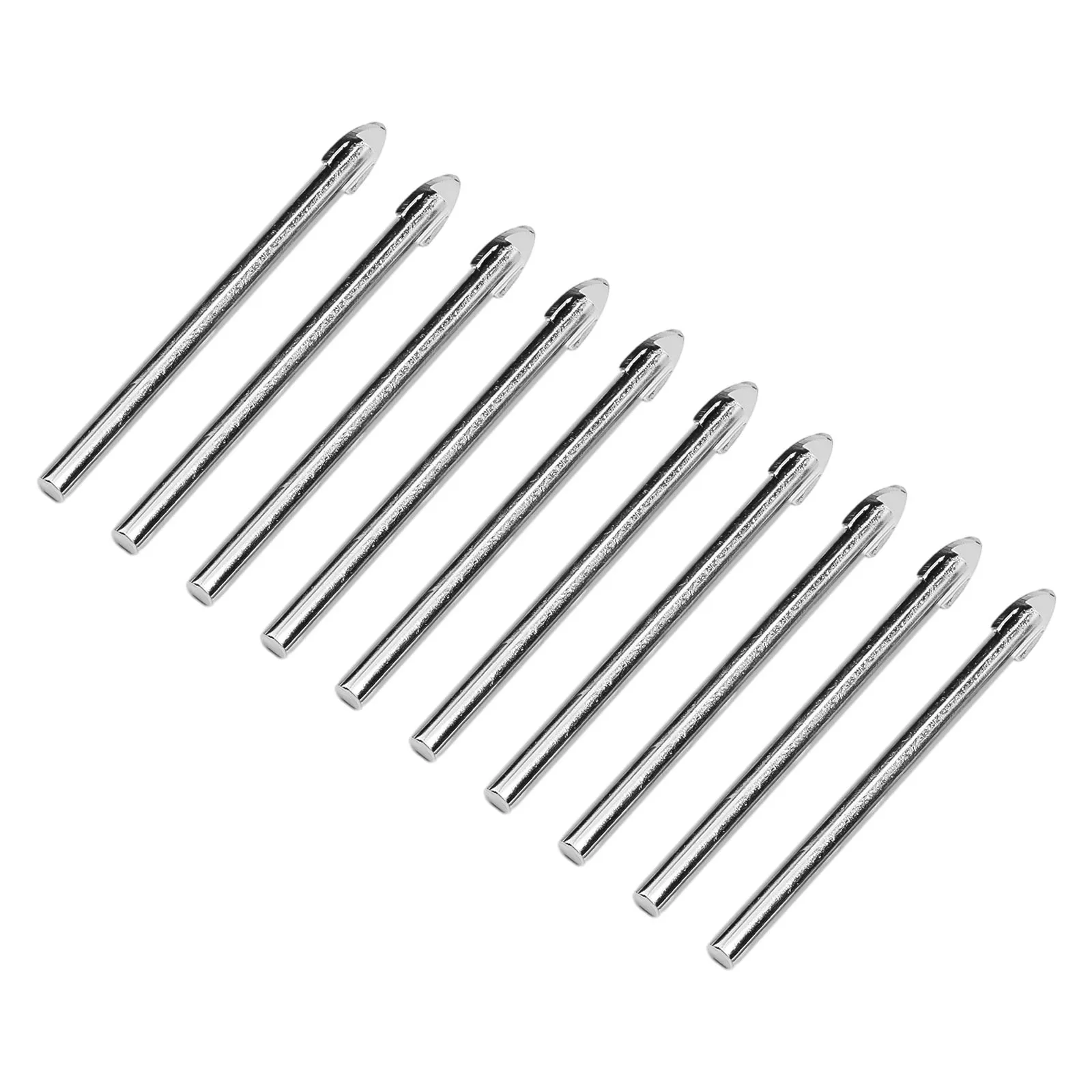 

10pcs 6mm Tip Glass Ceramic Tile Drill Bits Head Tungsten Carbide Drilling Bit Woodworking Tools Herramientas Ferramentas