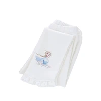 2024 New Disney Girl Pants Quality Cotton for Children Frozen Anna Elsa Autumn Baby Girl Pink Blue Trouser Kids Leggings Cartoon 5