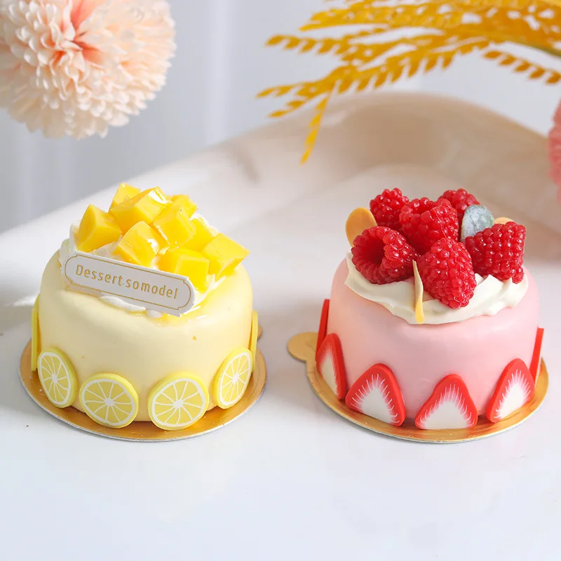 1PC Artificial Cake Dessert Fake Food Decoration Photography Pro Food Simulation Cake Model Tea Table Decoration FCYY-029 food model food photography props kitchen food toys table decoration fake food prank toys