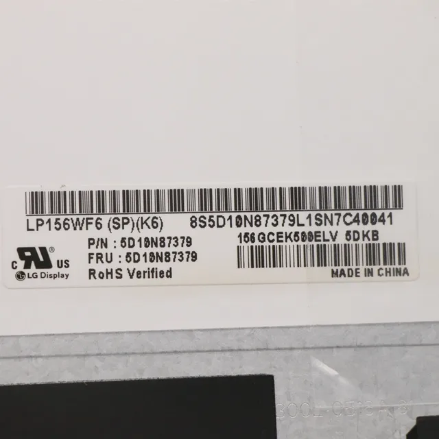 NV156FHM-N42 LP156WF6 SPK3 SPK1 SPK6 LP156WFC-SPP1 LP156WF4 SPL1 SPL2 ЖК-дисплей Мониторы экран ноутбука матричная панель 15,6 Slim 3