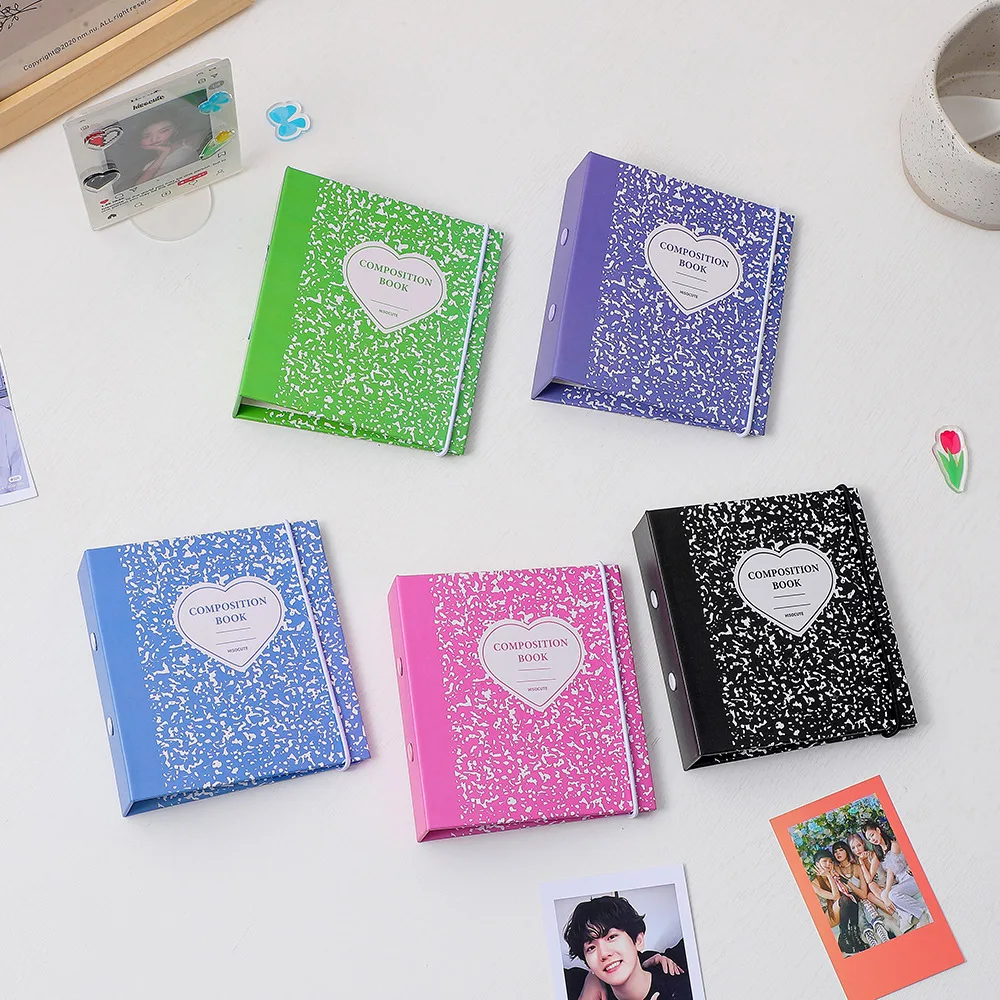 Kawaii Composition Book Marble A5 Binder Kpop idol Photocard Collectio –  The Kawaii Shoppu