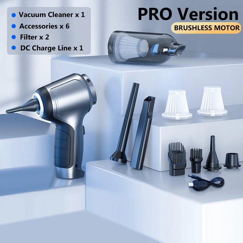 High-Powered Wireless Handheld Vacuum Cleaner
