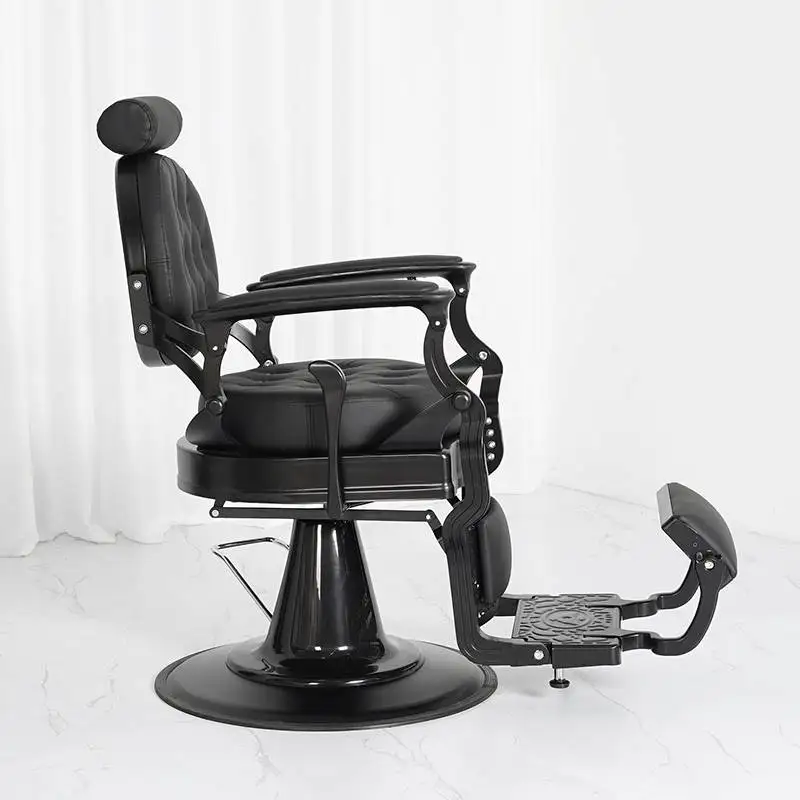 Workshop Adjustable Barber Chair Shampoo Styling Tattoo Wash Men Recliner Barber Chair Salon Banco Con Ruedas Barber Accesories adjustable barber chair luxury hairdressing shampoo recliner tattoo barber chair high styling silla barberia beauty furniture