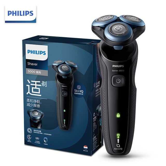 Philips-Rasoir électrique aste série 5000, peau de rasoir, système IQ, 5  directions, support flottant flexible, utilisation à sec, IPX7, S5066 -  AliExpress