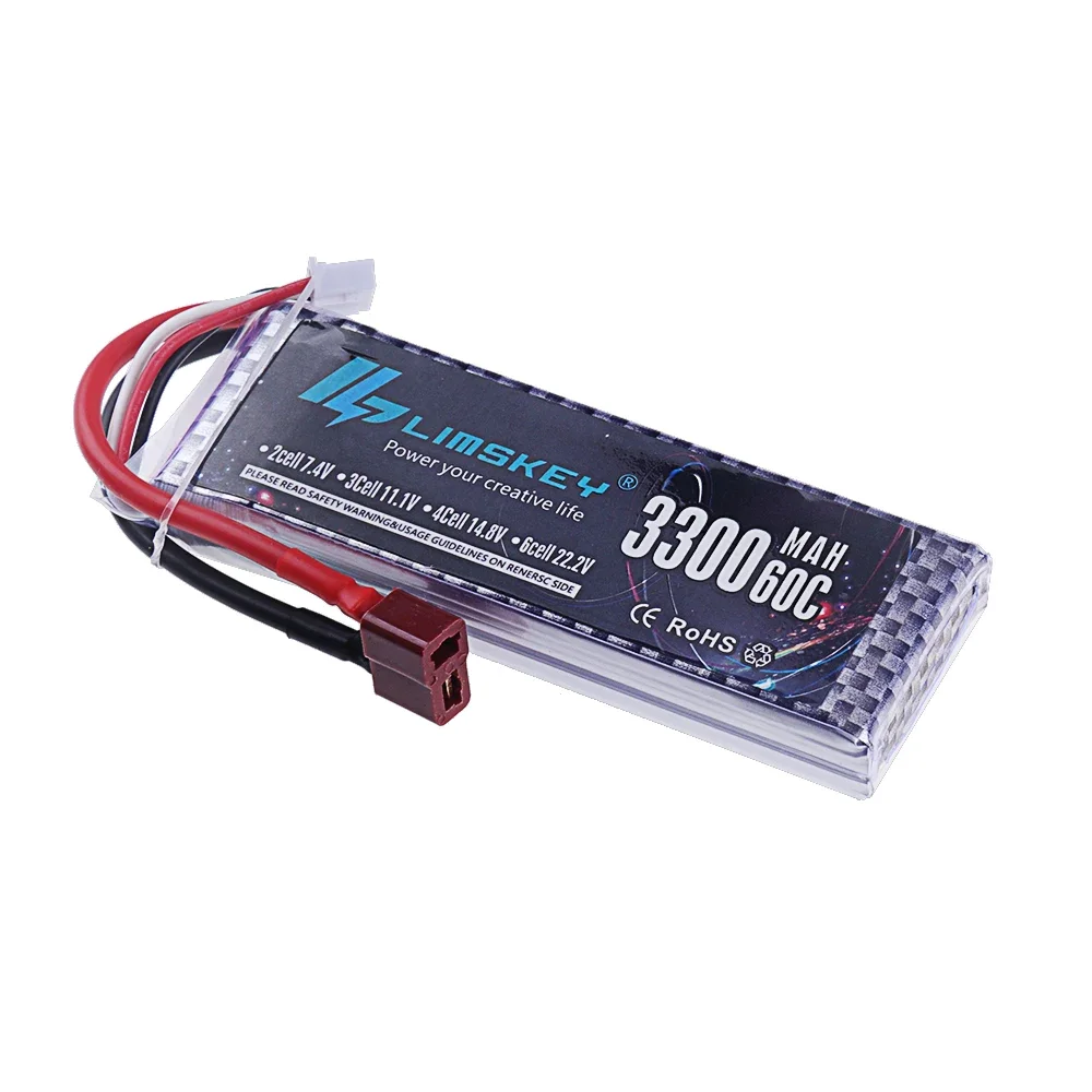 Batterie LiPo 3S 11.1V RC 2200mAh 45C XT60/T Plug