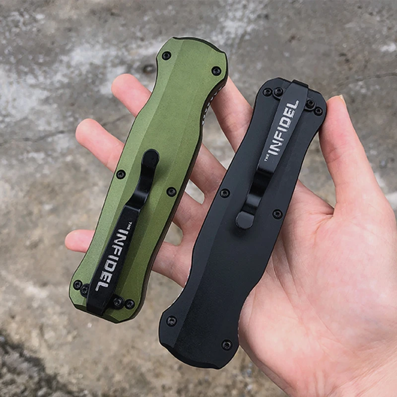 Bench3320madeInfidelKnifeD2Steel58HRC6061AluminumMaterial