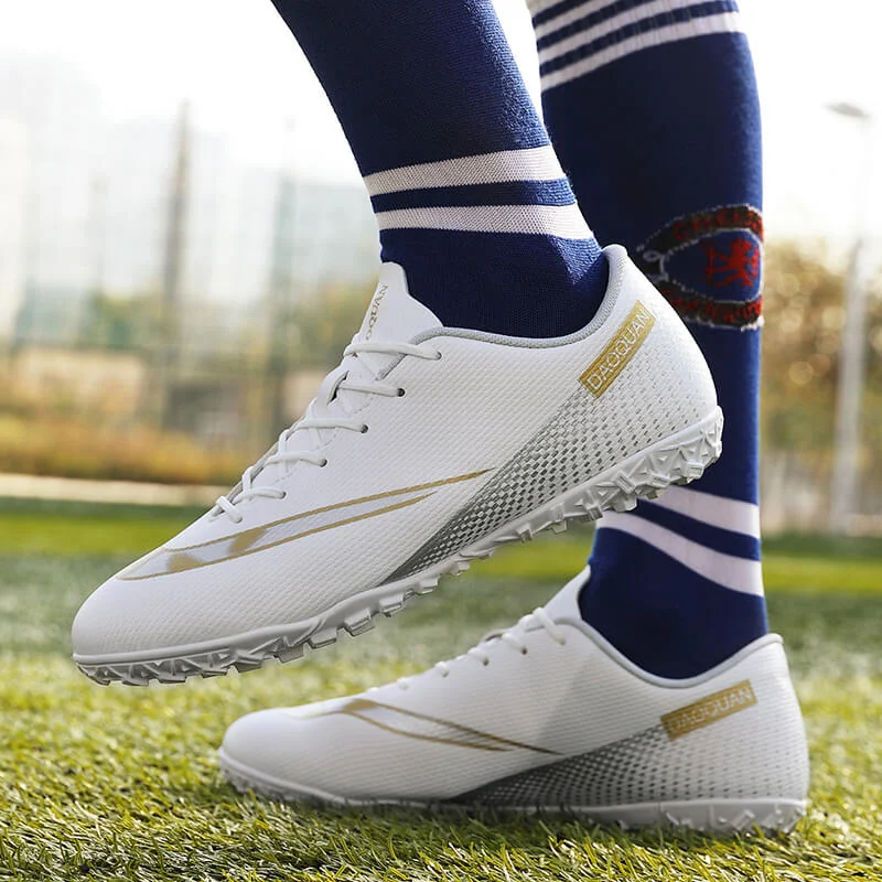 TF/AG Football Boots Men Boys Turf Training Soccer Shoes Professional Cleats Futsal Football Shoes Men Kids Indoor Soccer Boots