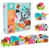 Animal Wooden Jigsaw Puzzle Montessori Kids Cartoon 3D Puzzles Games Baby Early Learning Educational Toys for Children 1